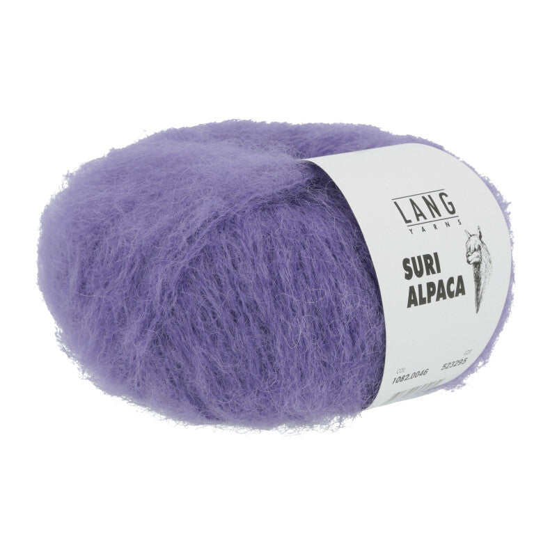 Lang Yarns Suri Alpaca – 25g / 100m – Purple (0046)
