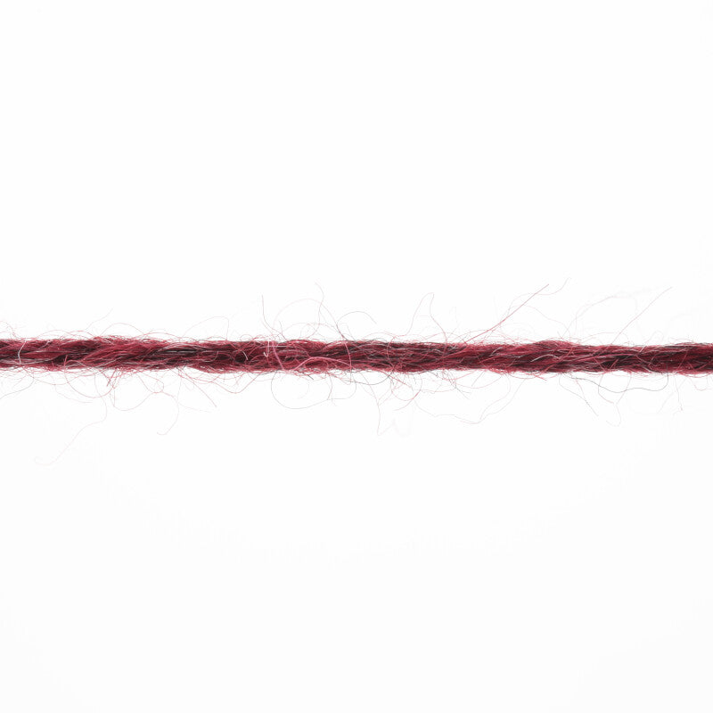 Lang Yarns Alpaca Soxx 6-ply Yarn, 390m / 150g – Burgundy Mélange (0062), yarn strand