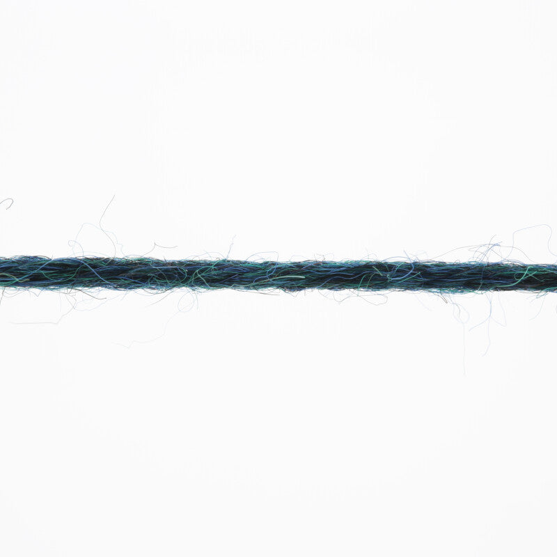 Lang Yarns Alpaca Soxx 6-ply Yarn, 390m / 150g – Petrol Mélange (0088), yarn strand
