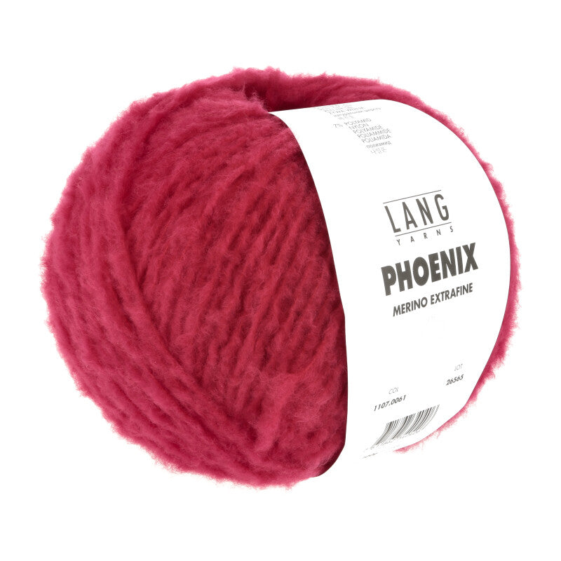 Lang Yarns Phoenix – 100g / 270m – Burgundy (0061)