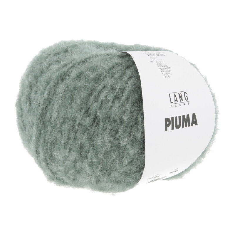 Lang Yarns Piuma – 50g / 175m – Grey-Green (0008)