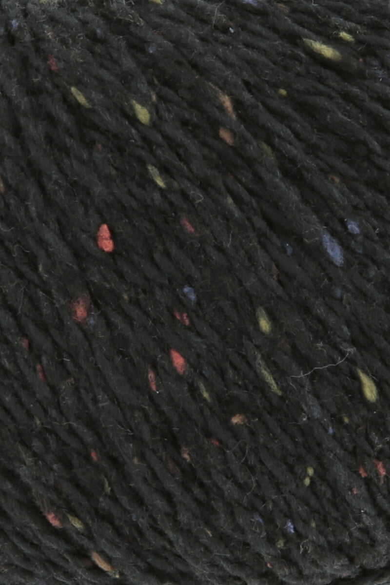 Lang Yarns Cotton Tweed – 50g / 130m – Black (0004) – detail