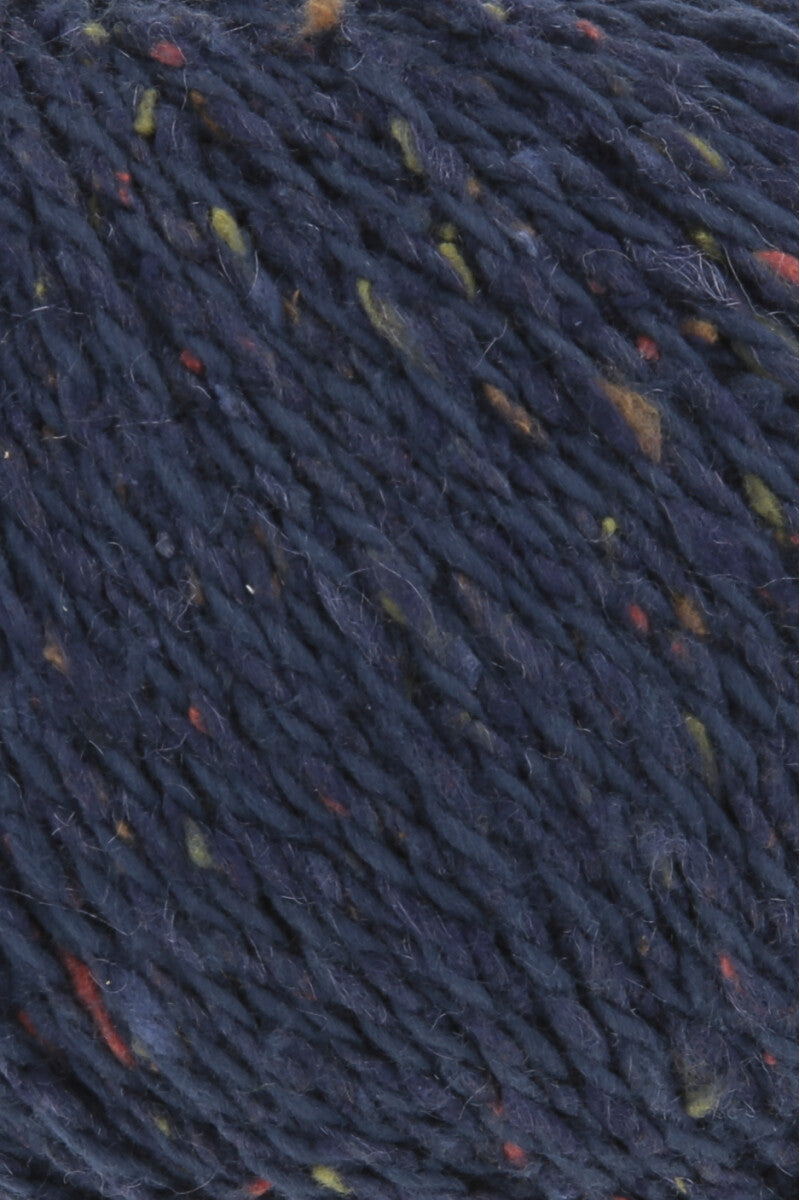 Lang Yarns Cotton Tweed – 50g / 130m – Navy (0025) – detail