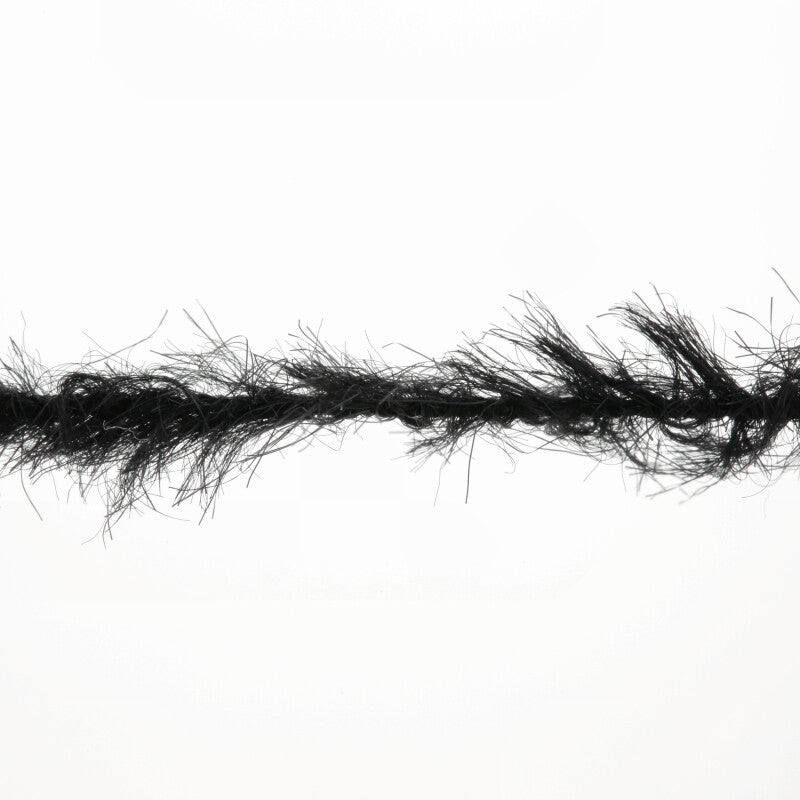 Lang Yarns Velvet – 50g / 170m – Black (0004) – yarn texture