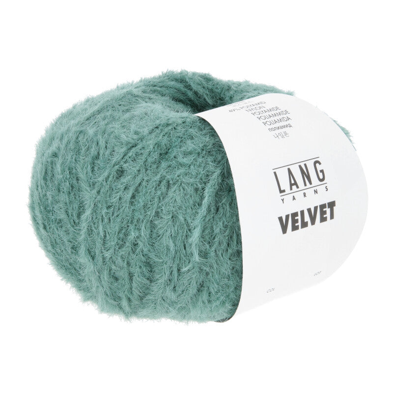 Lang Yarns Velvet – 50g / 170m – Atlantic (0074)