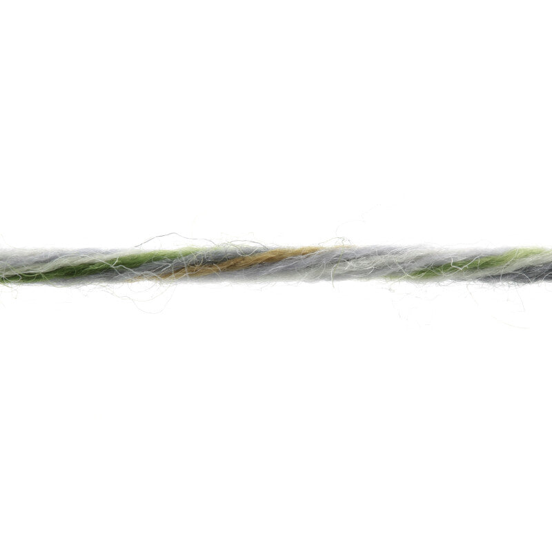 Lang Yarns Prisma – 100g / 180m – Black/Light Green/Grey (0003) – yarn texture