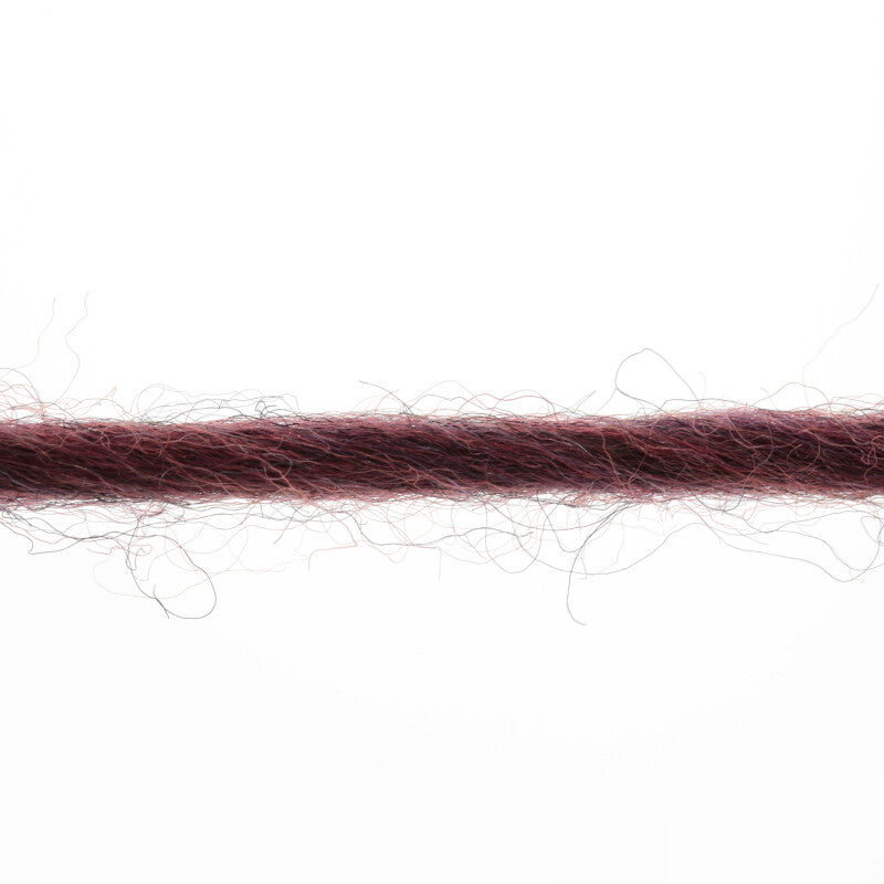 Lang Yarns Naturalis – 50g / 90m – Bordeaux (0064) – yarn texture