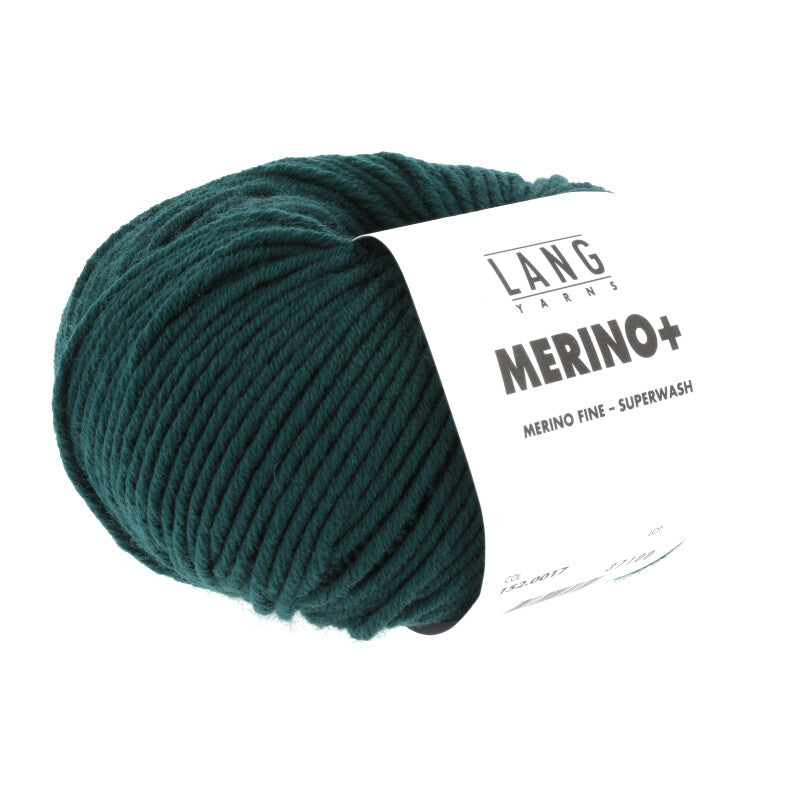 Lang Yarns Merino+ – 50g / 90m – Fir (0017)
