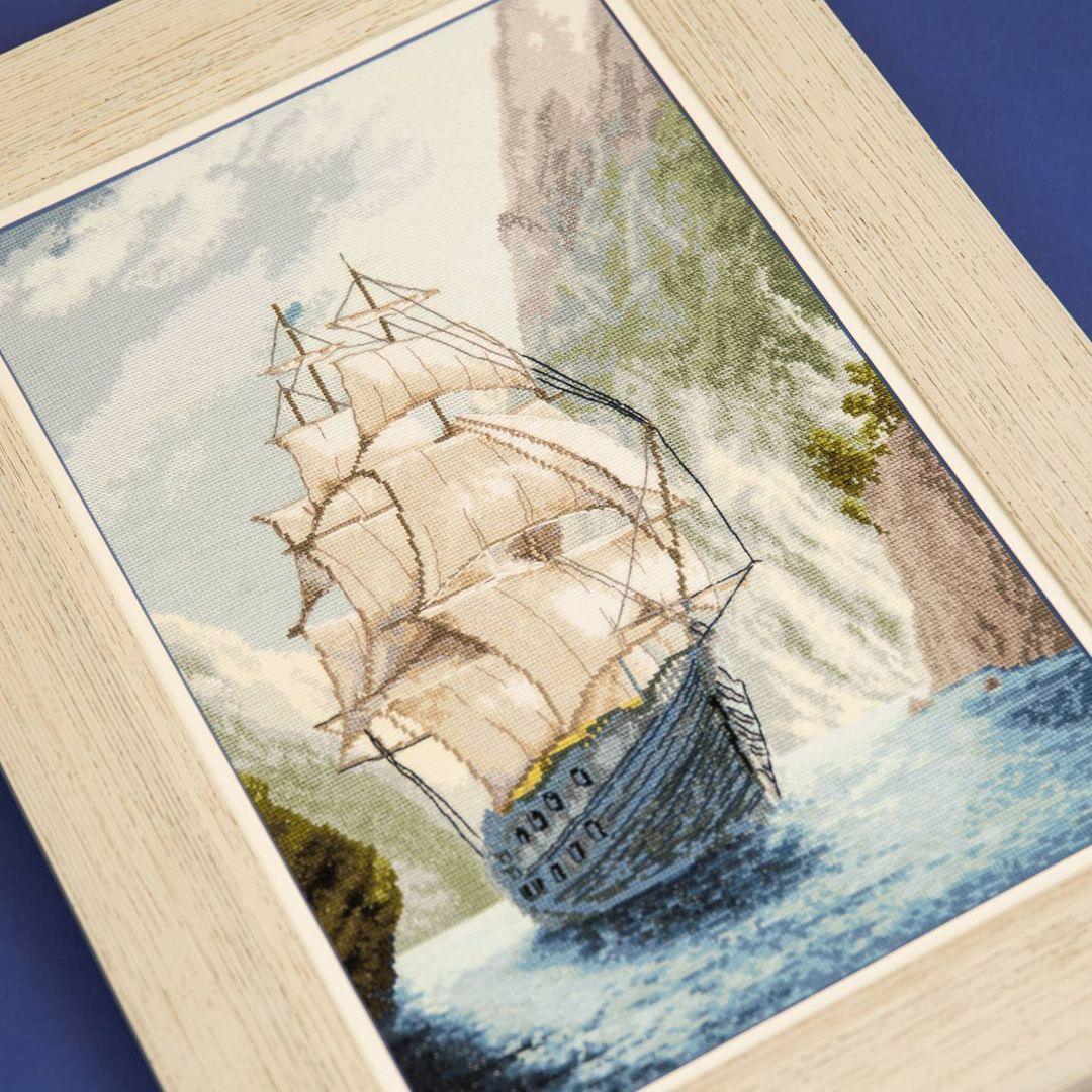 TO THE HOME HARBOR Counted Cross Stitch by Momentos Magicos