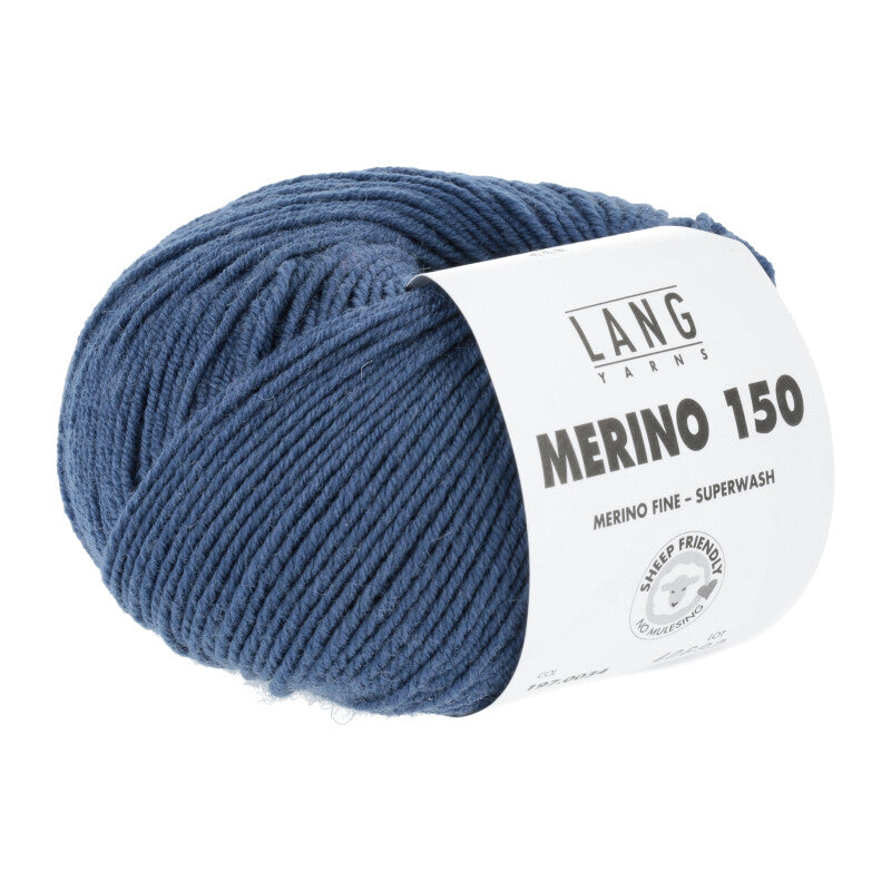 Lang Yarns Merino 150 Yarn, 150m / 50g – Jeans (0034)