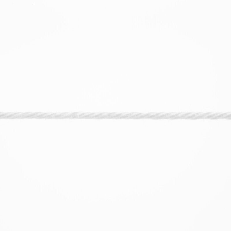 Lang Yarns Schulgarn 10/4 – 100% cotton yarn, 50g/160m – White (0001) – yarn texture