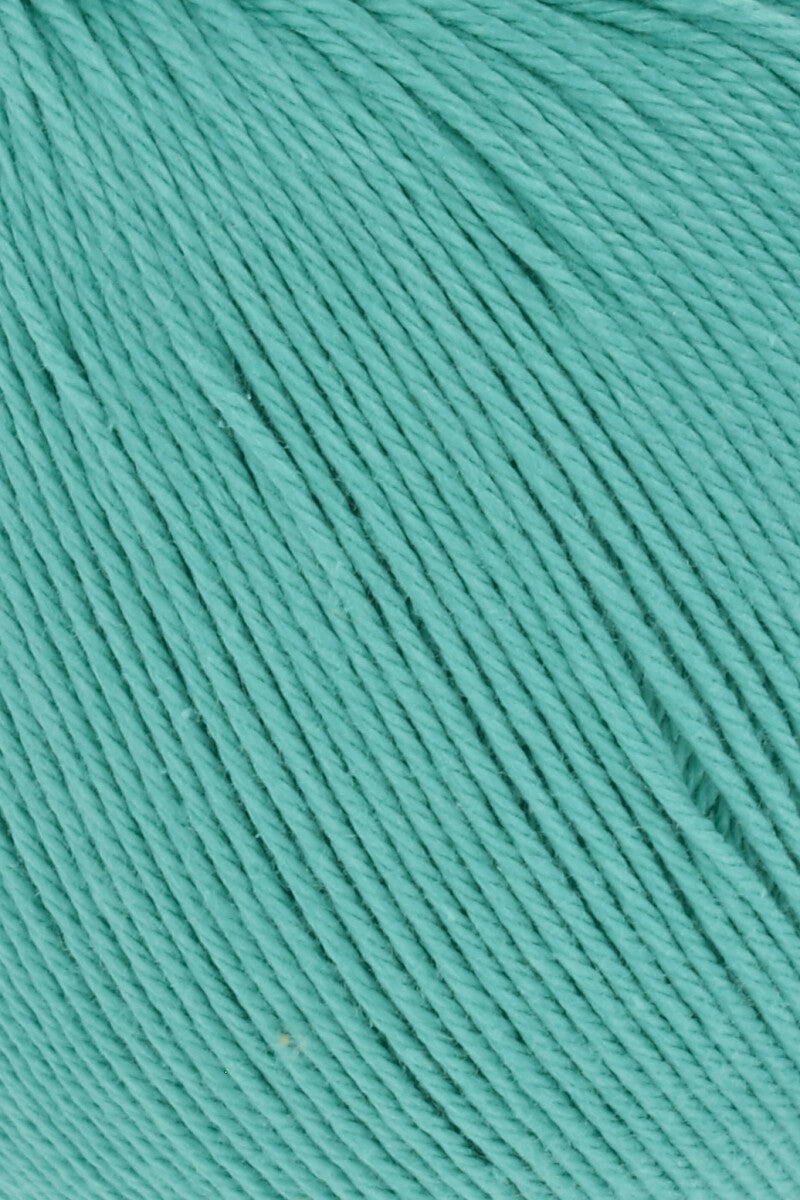 Lang Yarns Schulgarn 10/4 – 100% cotton yarn, 50g/160m – Emerald (0079) – detail
