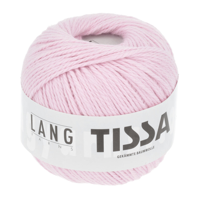 Lang Yarns Tissa β 50g / 80m β Rose (0009)