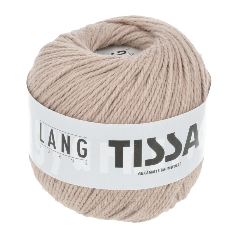 Lang Yarns Tissa β 50g / 80m β Sand (0022)