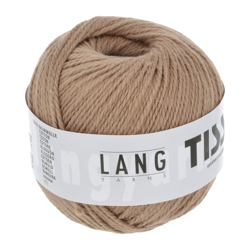 Lang Yarns Tissa β 50g / 80m β Light Brown (0026)