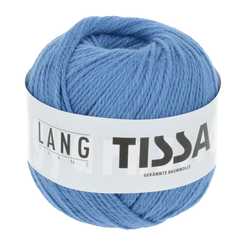 Lang Yarns Tissa β 50g / 80m β Blue (0033)