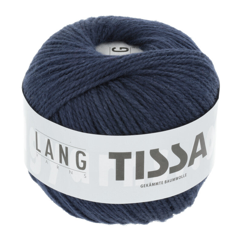 Lang Yarns Tissa β 50g / 80m β Blue Marine (0034)