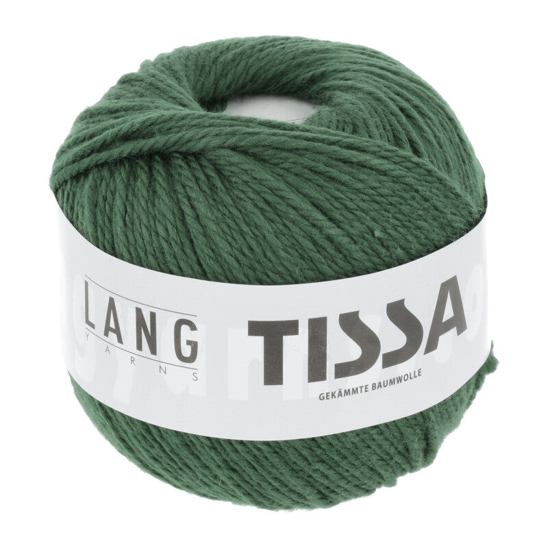 Lang Yarns Tissa β 50g / 80m β Dark Green (0037)