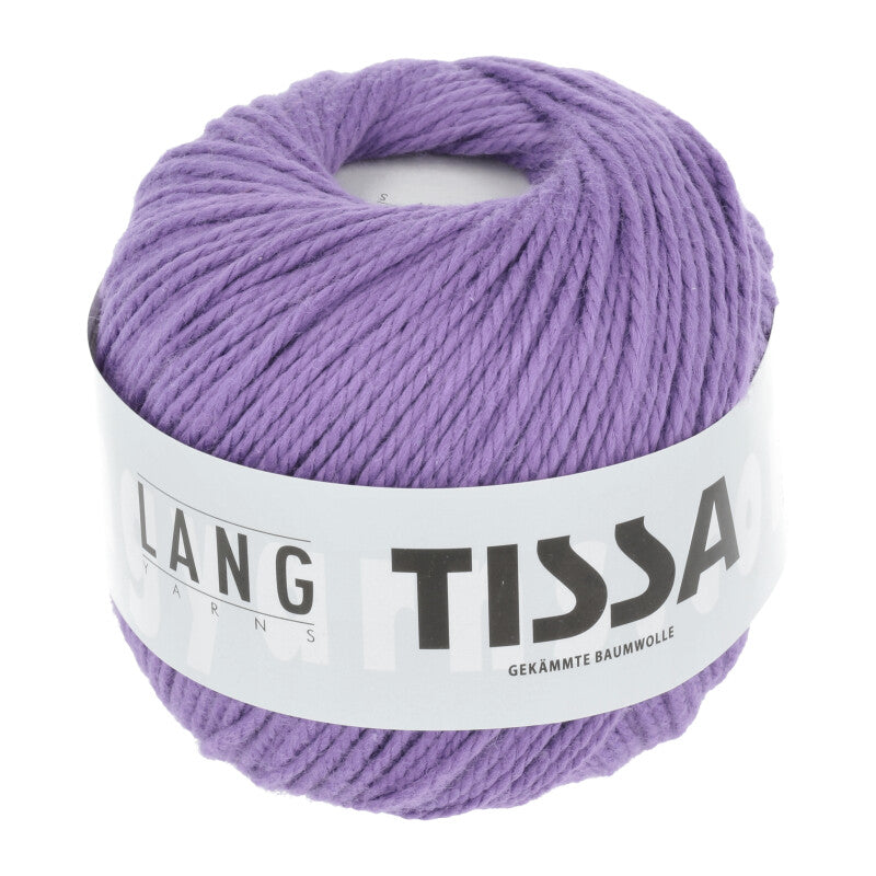 Lang Yarns Tissa β 50g / 80m β Plum (0046)