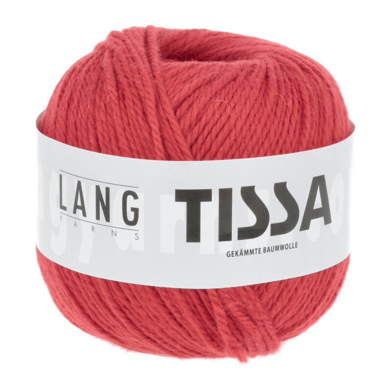 Lang Yarns Tissa β 50g / 80m β Red (0061)