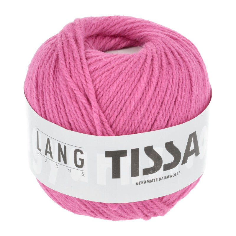 Lang Yarns Tissa β 50g / 80m β Flamingo (0082)