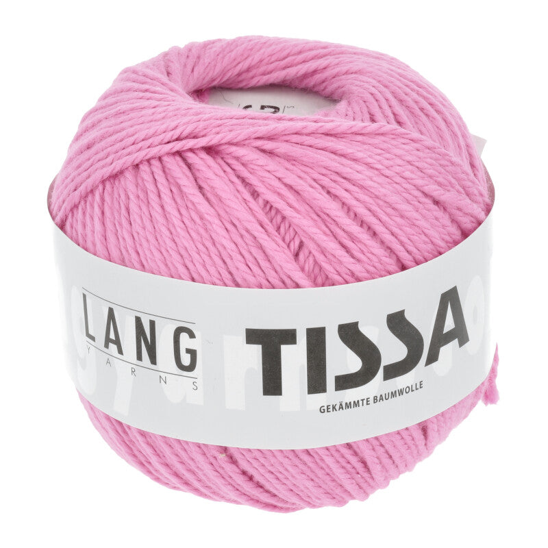 Lang Yarns Tissa β 50g / 80m β Rose (0083)