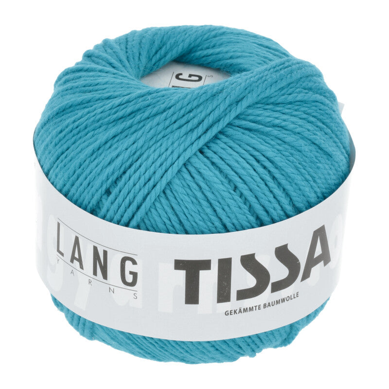 Lang Yarns Tissa β 50g / 80m β Dark Turquoise (0088)