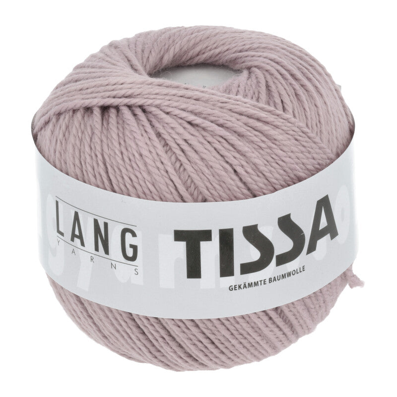 Lang Yarns Tissa β 50g / 80m β Light Rose (0119)