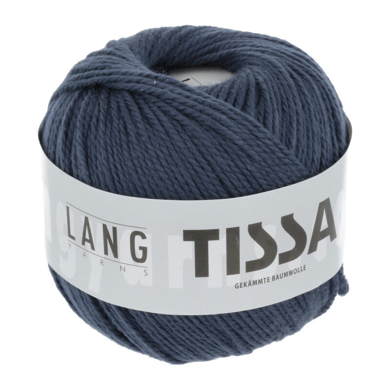 Lang Yarns Tissa β 50g / 80m β Dark Jeans (0134)