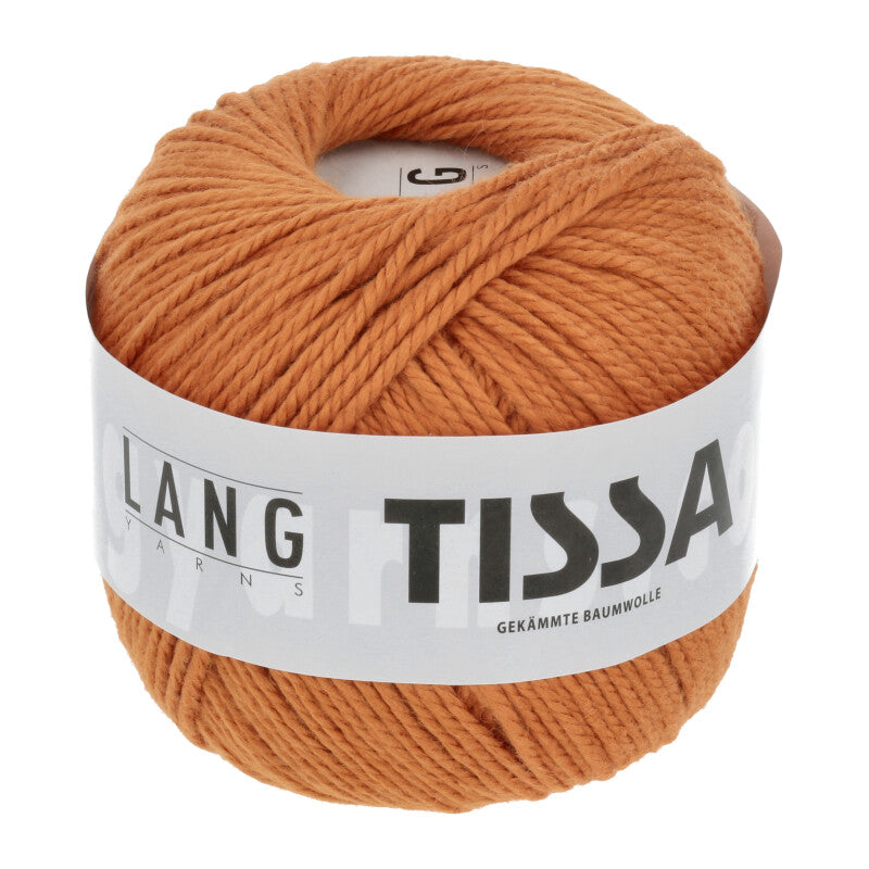 Lang Yarns Tissa β 50g / 80m β Tangarine (0159)