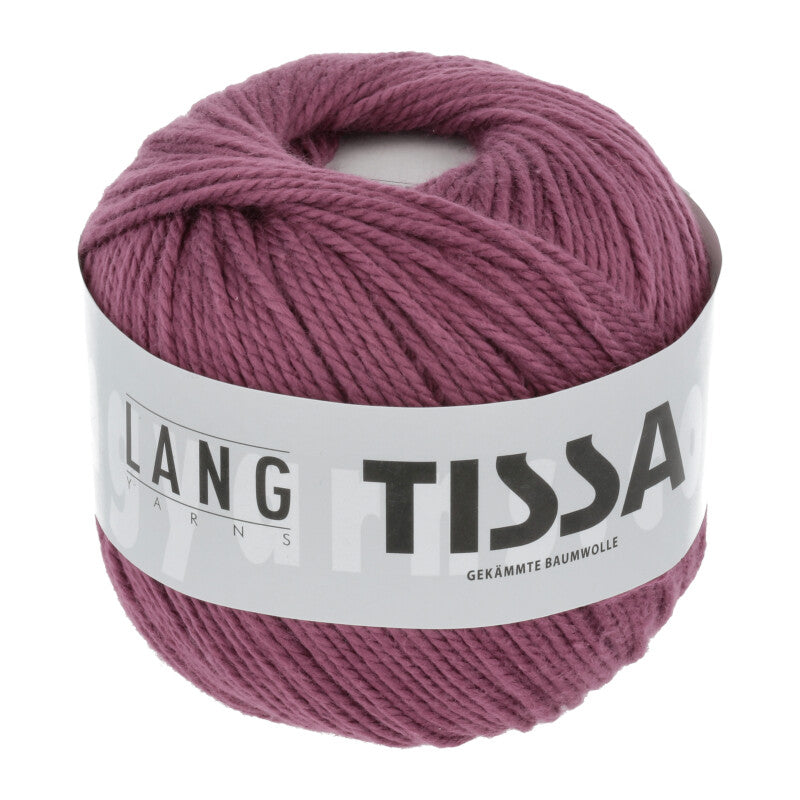 Lang Yarns Tissa β 50g / 80m β Bordeaux (0166)