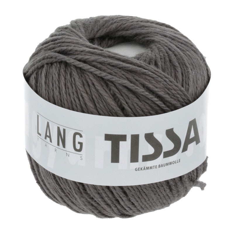 Lang Yarns Tissa β 50g / 80m β Grey-Brown (0167)