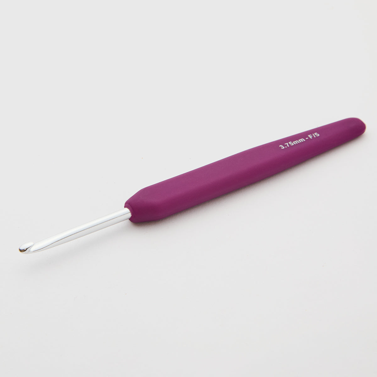 KnitPro Waves 2.0 Aluminium Crochet Hooks with colorful soft feel handle - Single Ended