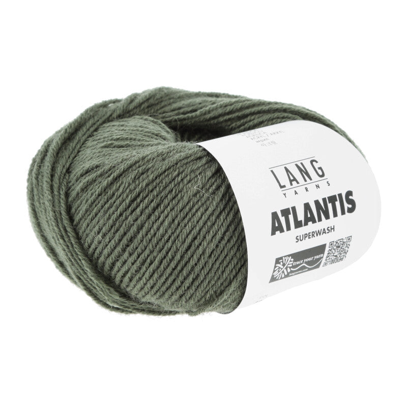 Lang Yarns Atlantis – 50g / 135m – Olive (0098)