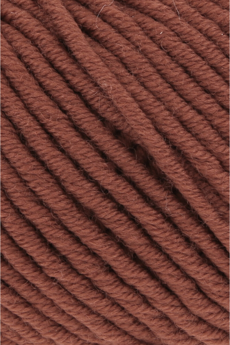 Lang Yarns Merino 70 – 50g / 70m – Cognac (0115) – detail
