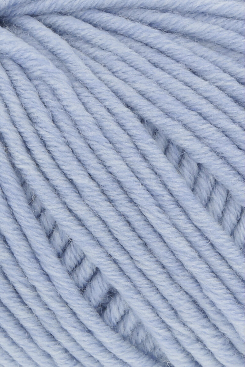 Lang Yarns Merino 70 – 50g / 70m – Sky Mélange (0320) – detail
