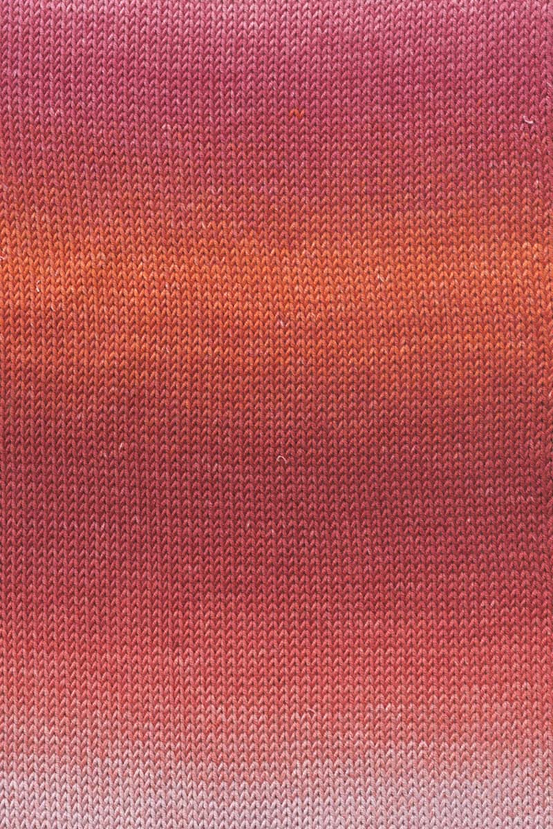 Lang Yarns Baby Cotton Color – 50g / 180m – Fuchsia/Red/Rose (0165) – detail