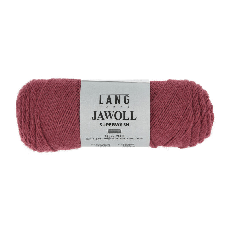 Lang Yarns Jawoll Yarn, 190m / 50g – Burgundy (0061)
