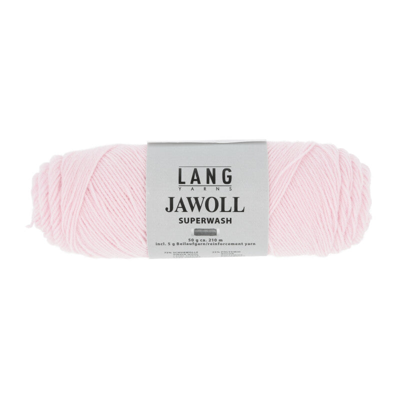 Lang Yarns Jawoll Yarn, 190m / 50g – Light Rose (0109)