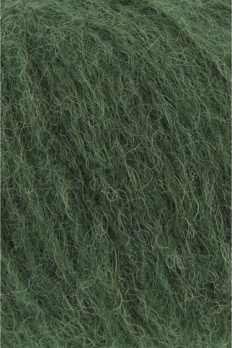 Lang Yarns Malou Light – 50g / 190m – Green (0017) – detail