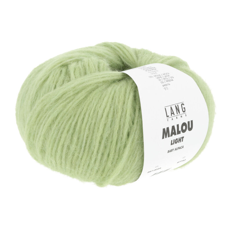 Lang Yarns Malou Light – 50g / 190m – Lime (0044)