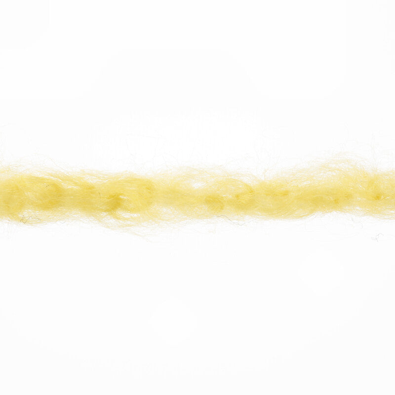Lang Yarns Cashmere Light – 25g / 85m – Yellow (0014) – yarn texture