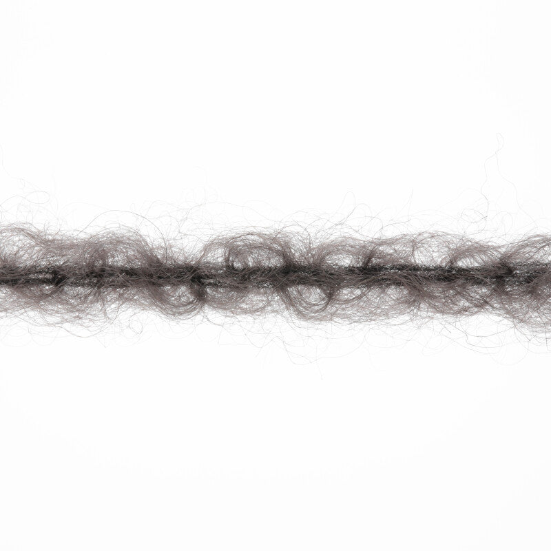 Lang Yarns Cashmere Light – 25g / 85m – Dark Brown (0068) – yarn texture