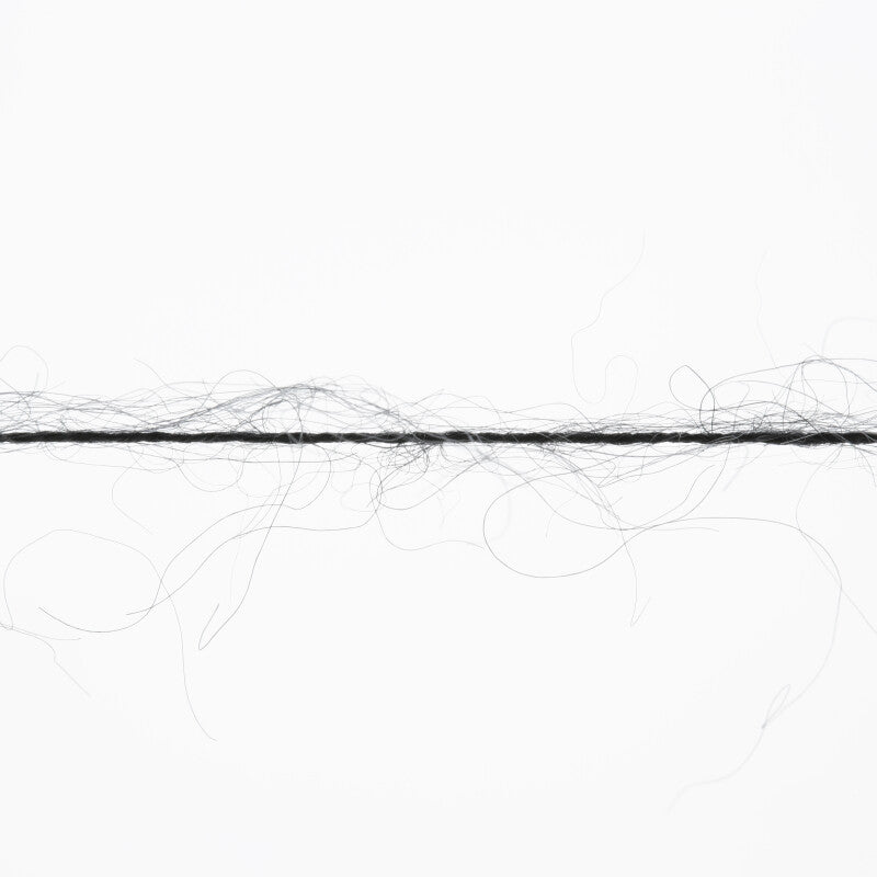 Lang Yarns Lace Yarn, 310m / 25g – Black (0004), yarn strand