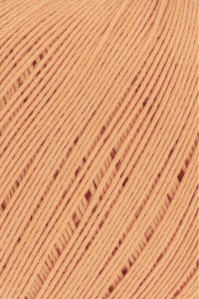 Lang Yarns Marisa – 100% Egyptian cotton yarn, 50g/210m – Orange (0059) – detail