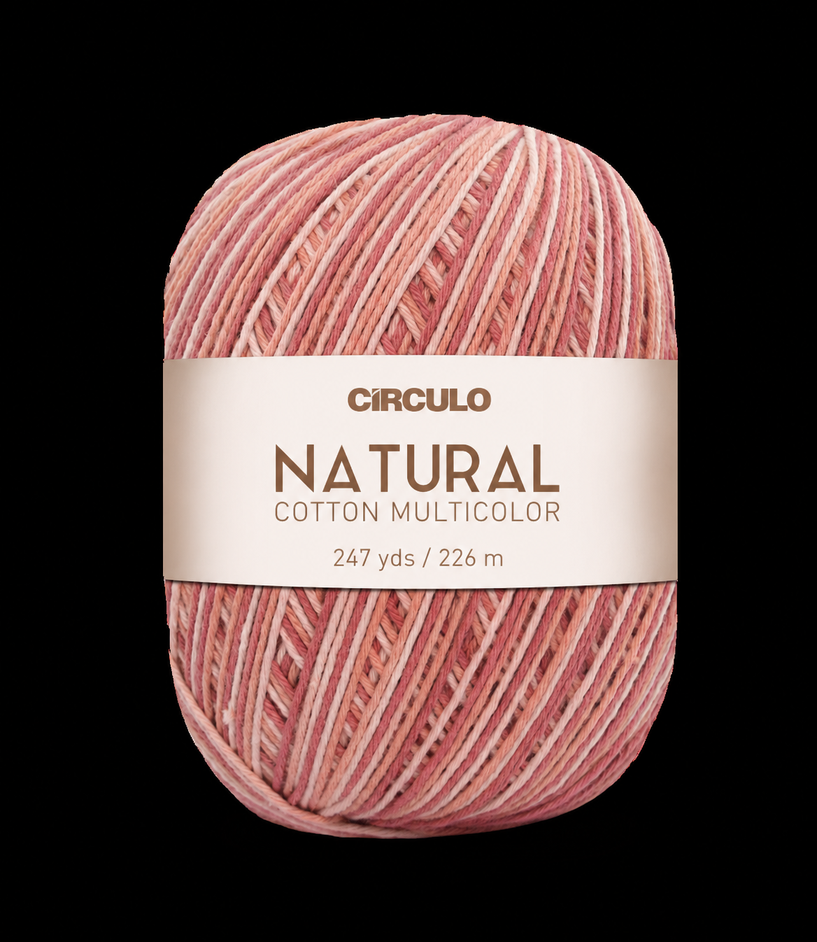 Círculo Natural Cotton Multicolor 4/6 – Baumwollgarn (226 m / 200 g)
