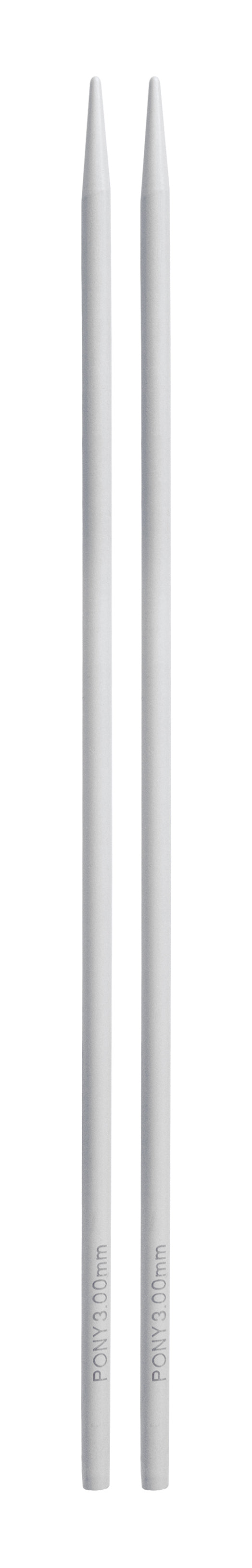 Pony Classic Aluminium Interchangeable Knitting Needle Tips – 10.5 & 14 cm, 14 cm, 3.00 mm – additional product view