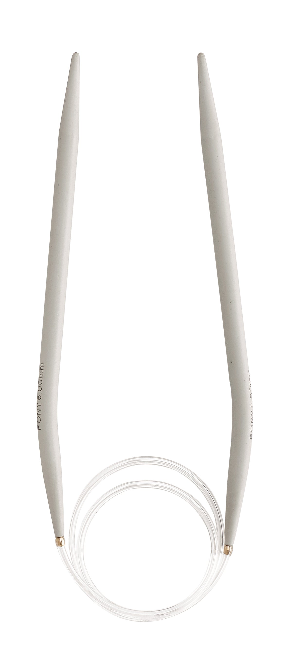 Pony Classic Fixed Circular Knitting Needles – 40, 60, 80 & 100 cm, 60 cm, 6.00 mm – additional product view