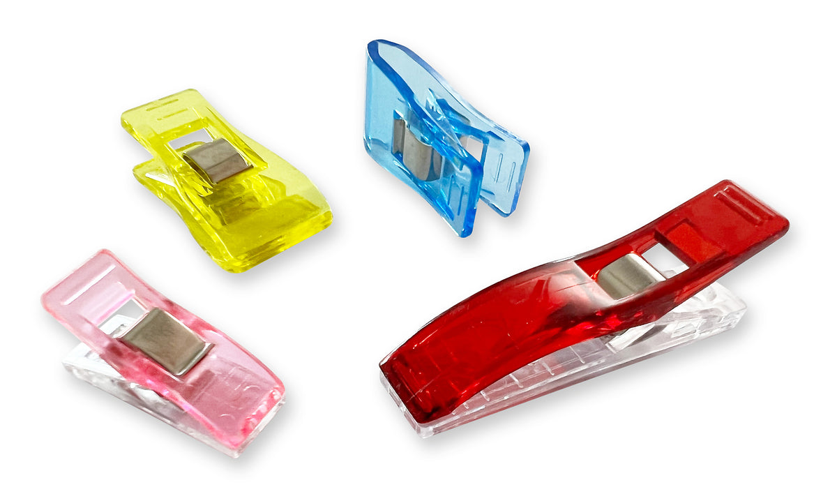 Pony Fabric Clips, Assorted