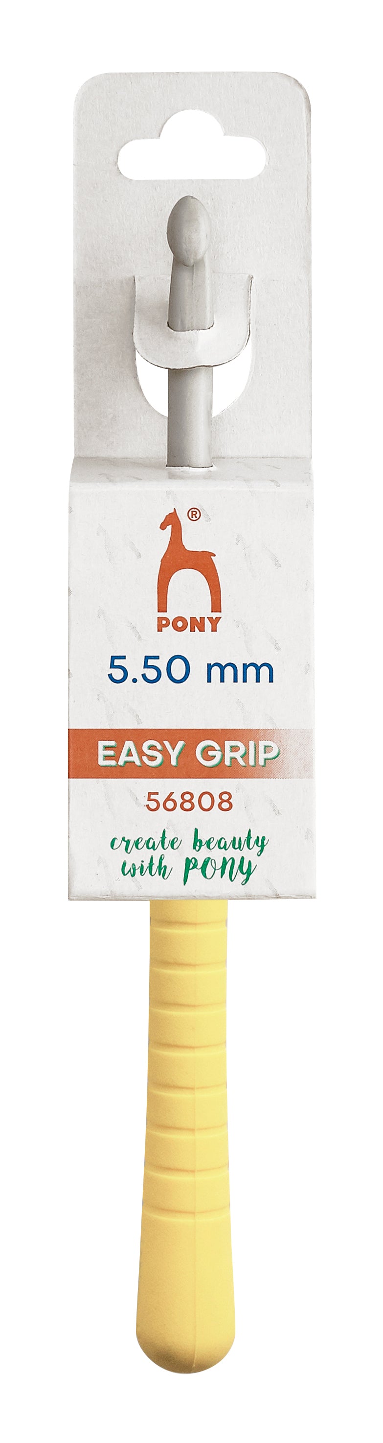 Pony Easy Grip Aluminium Crochet Hooks – 2 to 10 mm, 5.50 mm